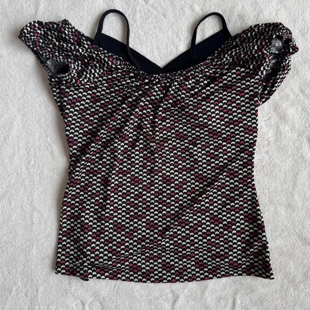 Y2K Patterned Tank Top - Picture 6 of 7